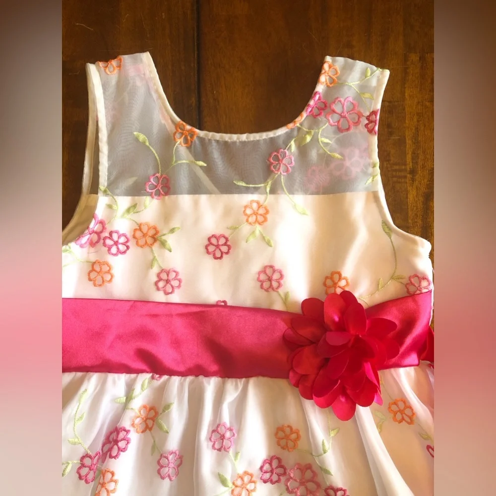 Jona Michelle Special Occasion Kid’s Party Dress - size 8 - Picture 5 of 10